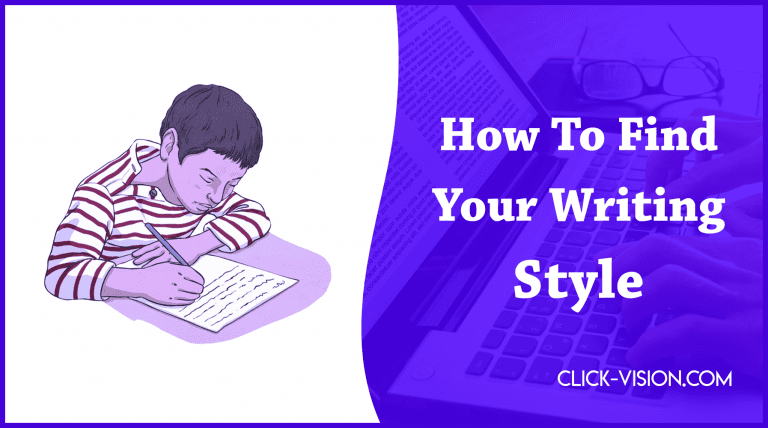 How To Find Your Writing Style