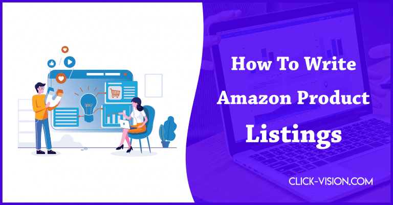 How to Write Amazon Product Listings