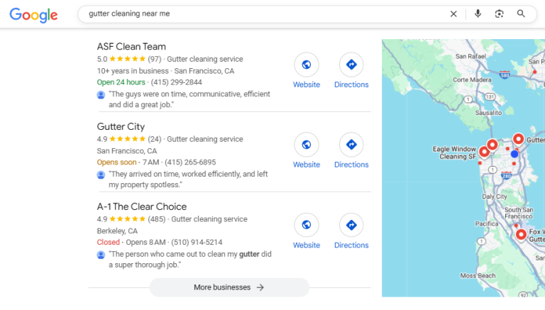 gutter installation seo services