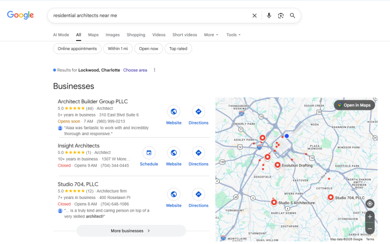 seo-services-for-architects-north-carolina